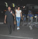 Deepika Padukone snapped at airport in Mumbai on 3rd June 2015
